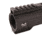Tiger Rock AR-10/LR-308 Hybrid Cut Super Slim M-LOK Free Float Handguard, 15 in, Black, FML308-TC-R-15C#