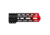 Tiger Rock AR-15 Angle Cut Clamp On M-Lok 7in Handguard, Black Base, Cerakote, Gradient, Red, Medium, FMLUS-7D-RED-GRADIENT