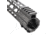 Tiger Rock AR-15 10&quot; Super Slim Light Keymod Free Float Handguard w/Steel Barrel Nut, Black, FSSK10