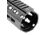 Tiger Rock AR-15 Keymod Handguard, 16&quot;, Extra Long, Free Float, w/Steel Barrel Nut, Black, FKM16