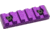 Timber Creek KeyMod 5 Slot Picatinny Rail, Purple, 5 slot, K 5S PR PPA