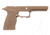 Timber Creek Sig Sauer P320 Full Size Grip Module, Burnt Bronze, SS P320 FS GM BB