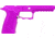 Timber Creek Sig Sauer P320 Full Size Grip Module, Purple, SS P320 FS GM PPA