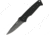 Timberline Vallotton Signature Linerlock Folding Knife,Partially Serrated,Black,G10 Handle TM1231BX