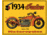 Tin Signs 1934 Indian Motorcycle Tin Sign TSN0037
