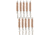 Tipton .25 Caliber Handgun Bronze Bristle Bore Brush 120466