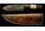 Titan Damascus Fixed Blade Knife 7.3in TD-095, TDK-95