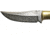 Titan Damascus Fixed Blade Knife 7.3in TD-100, TDK-100