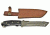 Titan Damascus Steel Fixed Knife 11in TD-039, TDK-39