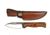 Titan International Knives Custom Carbon Forged 4in Blade, Rose Wood Handle, 7.2in Overall TC-014