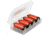Titanium Innovations Battery Case, 2 x 18650/ 4 x CR123A Battery Capacity, Clear, TITANIUM-CASE-18650-CR123A