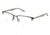 TLG NU018 Single Vision Prescription Eyeglasses - Frame Mt Blk / Grey, Size 54/18mm LYNU01801