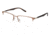 TLG NU018 Single Vision Prescription Eyeglasses - Frame Mt Brn/Tortoise, Size 54/18mm LYNU01803