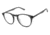 TLG NU026 Eyeglass Frames - Frame GREY HORN, Size 47/20mm LYNU02601