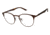 TLG NU027 Eyeglass Frames - Frame BROWN HAVANA, Size 49/20mm LYNU02702