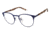 TLG NU027 Eyeglass Frames - Frame NAVY LT TORT, Size 49/20mm LYNU02703