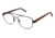TLG NU033 Eyeglass Frames - Frame DARK BROWN, Size 54/18mm LYNU03302