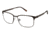 TLG NU034 Progressive Prescription Eyeglasses - Frame BROWN, Size 54/16mm LYNU03402