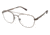 TLG NU035 Bifocal Prescription Eyeglasses - Frame BROWN, Size 56/20mm LYNU03502