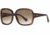 Tod's TO0040 Sunglasses - Dark Havana Frame Color, Gradient Brown Lens Color