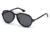 Tod's TO0152 Sunglasses - Shiny Black / Smoke Frame Color
