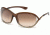 Tom Ford FT0008 Sunglasses - Bronze Frame Color, Gradient Brown Lens Color