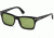 Tom Ford FT0494 Sunglasses - Shiny Black Frame Color, Green Lens Color