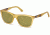 Tom Ford FT0500 Sunglasses - Yellow Frame Color, Green Lens Color