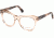 Tom Ford FT5463 Eyeglass Frames - Shiny Light Brown Frame Color