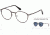 Tom Ford FT5476 Eyeglass Frames - Shiny Dark Ruthenium Frame Color, Blue Lens Color
