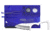 SOG Specialty Knives &amp; Tools Survival Card w/ Fire Starter/Compass - Blue SVC1B