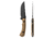 Toor Knives Brauler Fixed Blade Knife, 4in, CPM Cruwear Steel, G10 Handle, Omaha Tan, Black Tru Hide, Brauler - Omaha Tan