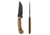 Toor Knives Brauler Fixed Blade Knife, 4in, CPM Cruwear Steel, G10 Handle, Omaha Tan, Black Tru Hide, Brauler - Omaha Tan