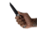 Toor Knives Darter T Fixed Knife, 4.25in, M4 Steel, G10 Handle, Disruptive Grey, Black Tru Hide, Darter T - Disruptive Grey