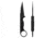 Toor Knives Jank Shank Fixed Blade Knife, 3in, CPM 35VN, Steel Handle, Outlaw, Jank-Shank-Outlaw
