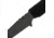Toor Knives Kingpin Fixed Blade Knife, 4in, CPM 3V, Paracord Handle, Shadow Black, Kingpin-Shadow Black