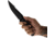 Toor Knives Raven Fixed Blade Knife, 5.5 in CPM 3V Blade, G10 Shadow Black Handle, Raven-Shadow-Black