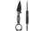 Toor Knives Viper Fixed Blade Knife, 2.625in, Steel CPM 154, G10, Stealth, Viper-Stealth