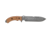 Tops Knives Tahoma Field Knife, w/Unsharpened top edge, Tan, 7.75in, TAHO-03TNS