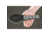TOPS Knives Tracker Digger Knife, 10.5in Overall, 4.75in Black Traction Coated Double Edge 1095Hc Steel Blade, Black Linen Micarta Handle, Black Nylon Molle Compatible Sheath, TBT-DIG