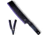 Toro Knives Besito Slim Black Throwing Knives, 15.75in Overall, 9.75in Black Powder 3Cr13 Blade, SS Handle, Nylon Sheath, 90