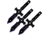 Toro Knives Muerto Throwing Knives WKTL086