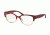 Tory Burch TY4001 Eyeglass Frames 3132-52 - Matte Red/gold Frame