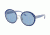 Tory Burch TY6062 Prescription Sunglasses, 51mm, Blue / Shiny Silver, TY6062-32571U-51-SV