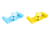 TRC Recreation Sun Cliner Water Hammock, Marina Blue, Yellow