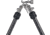 Tricer UL Bipod, 8.7-11.6in Height Range, Black/Silver, UL-BIP-3