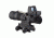 Trijicon ACOG 3x30 Scope, Dual Illuminated Amber Horseshoe/Dot .223 Ballistic Reticle, 4.0 MOA RMR Sight, and TA60 Mount