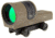 Trijicon 1x42 Reflex Sight, CK-FDE, Amber 6.5 MOA Dot Reticle, ACOG Base with TA51 Fla, 800091