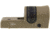 Trijicon 1x42 Reflex Sight, CK-FDE, Amber 6.5 MOA Dot Reticle, Reflex Base without Mou, 800067