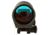 Trijicon 1x42 Reflex Sight, CK-ODG, Amber 6.5 MOA Dot Reticle, ACOG Base with TA51 Fla, 800090